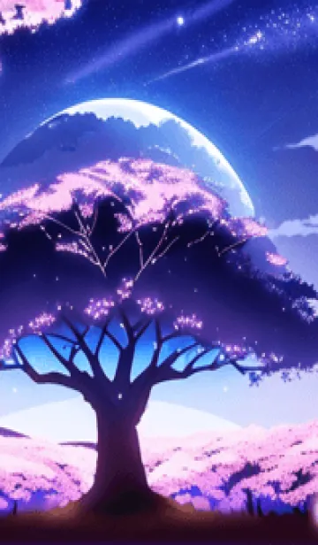 [LINE着せ替え] 冬のサクラ #CFHI026。の画像1