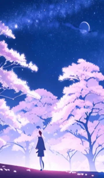 [LINE着せ替え] 冬のサクラ #CFHI012。の画像1