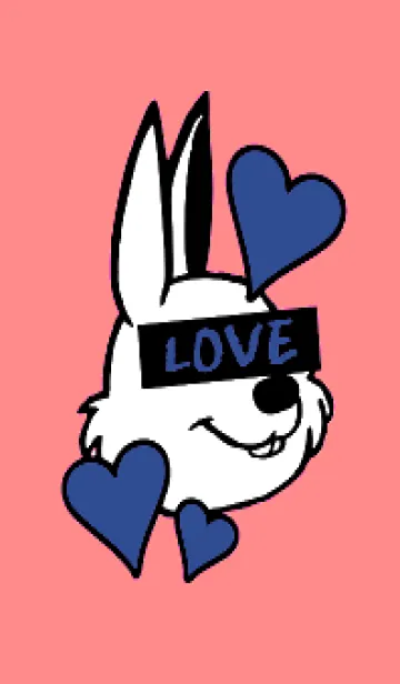 [LINE着せ替え] ラブ ラビット 119の画像1