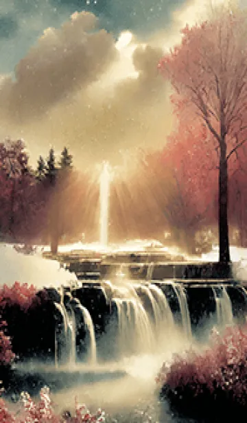 [LINE着せ替え] 優美な冬の風景の着せかえ(Winter-2429)の画像1