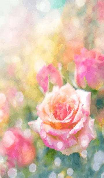 [LINE着せ替え] 薔薇(バラ)の花の着せかえ(R2473)の画像1