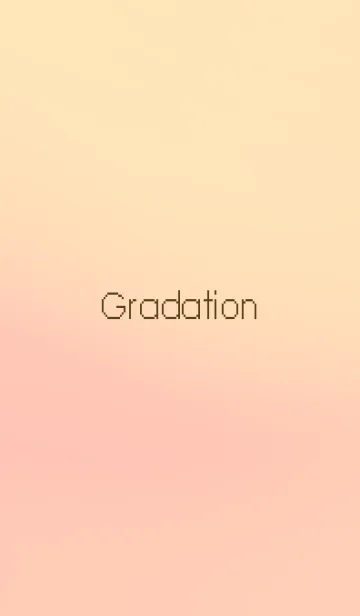 [LINE着せ替え] gradation-YELLOW&PINK-48の画像1