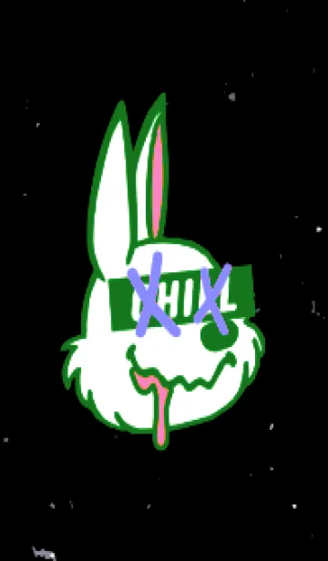 [LINE着せ替え] チル ラビット 134の画像1
