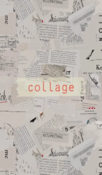 [LINE着せ替え] collage art 74の画像1