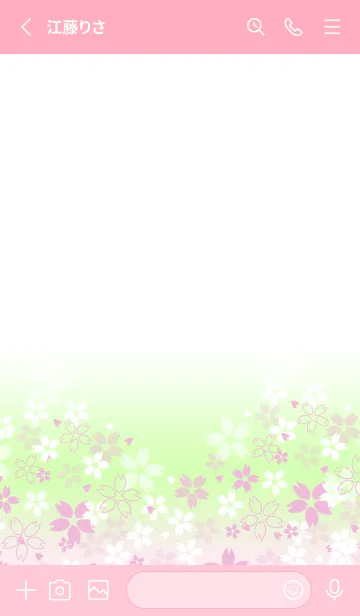 [LINE着せ替え] 桜＊春の画像2