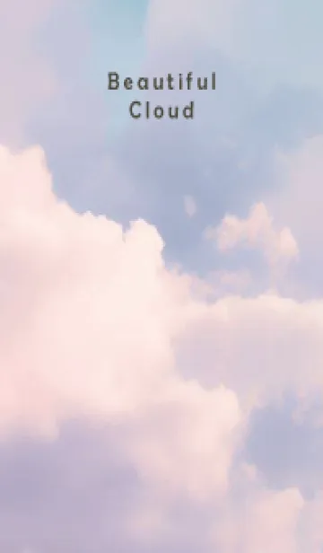 [LINE着せ替え] Beautiful Cloud-MEKYM 37の画像1