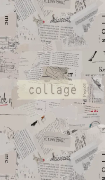 [LINE着せ替え] collage art 75の画像1