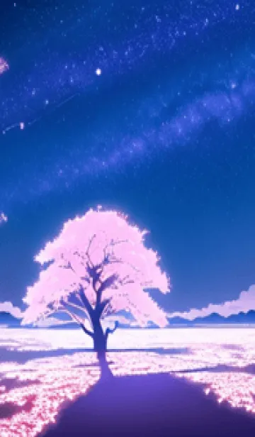 [LINE着せ替え] 冬のサクラ #CGKR03。の画像1