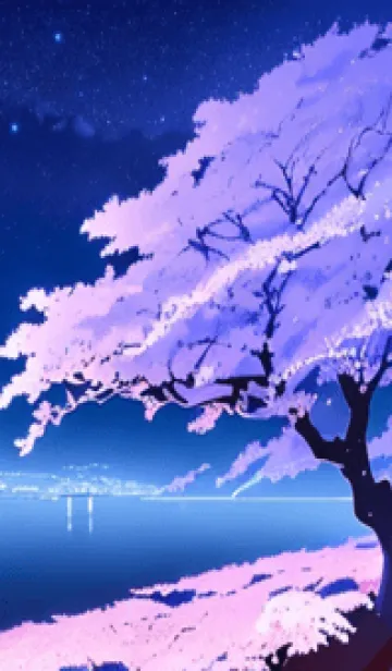 [LINE着せ替え] 冬のサクラ #CGKR06。の画像1