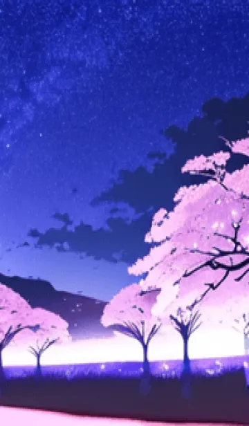 [LINE着せ替え] 冬のサクラ #CGKR010。の画像1