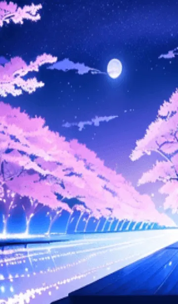 [LINE着せ替え] 冬のサクラ #CGKR05。の画像1