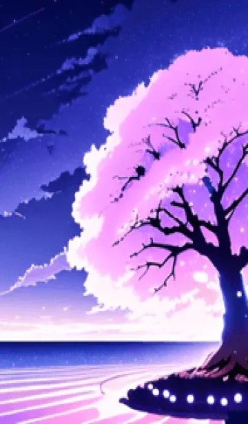 [LINE着せ替え] 冬のサクラ #CGKR16。の画像1