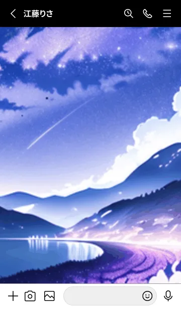 [LINE着せ替え] 冬のサクラ #CGKR15。の画像2