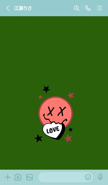 [LINE着せ替え] ラブ スマイル 182の画像2