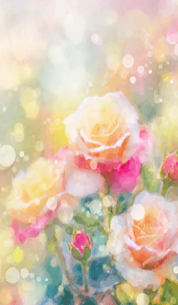 [LINE着せ替え] 薔薇(バラ)の花の着せかえ(R2494)の画像1