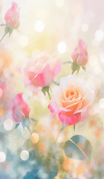 [LINE着せ替え] 薔薇(バラ)の花の着せかえ(R2495)の画像1