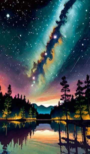 穏やかな夜景の着せかえ/555の着せ替えメイン画像