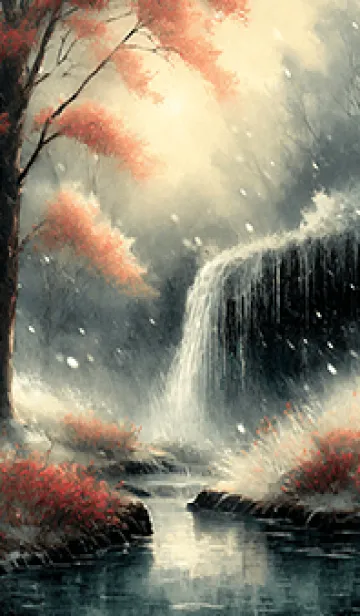 [LINE着せ替え] 優美な冬の風景の着せかえ(Winter-2459)の画像1