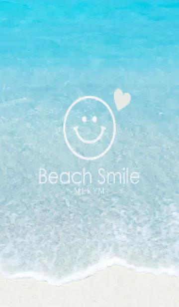 [LINE着せ替え] Beach Smile -HEART- 25の画像1