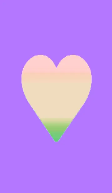 [LINE着せ替え] グラデーション ハート 85の画像1