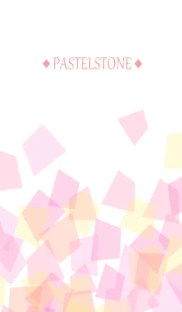 [LINE着せ替え] Pastel Stone-PINK 65の画像1