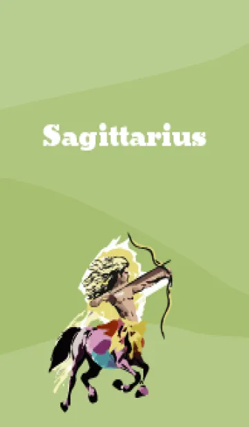 [LINE着せ替え] moss green いて座の画像1