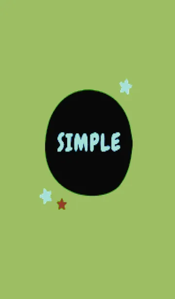 [LINE着せ替え] シンプル カラー スター 189の画像1