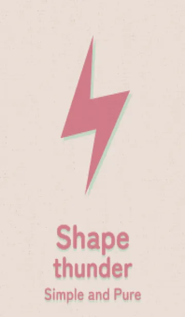 [LINE着せ替え] サンダーのきせかえ メロウな桃の画像1