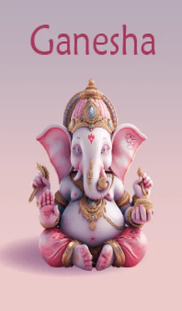 [LINE着せ替え] Ganesha sits and gives blessings(JP)の画像1