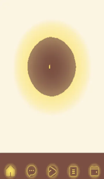 [LINE着せ替え] brown color D55の画像1