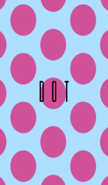 [LINE着せ替え] ドット _16の画像1