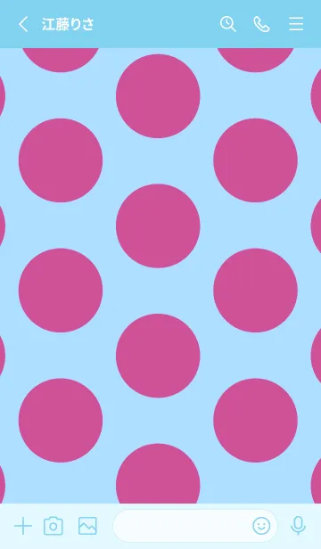 [LINE着せ替え] ドット _16の画像2