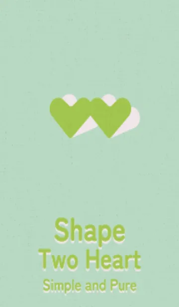 [LINE着せ替え] 2ハートのきせかえ ナチュラルの画像1