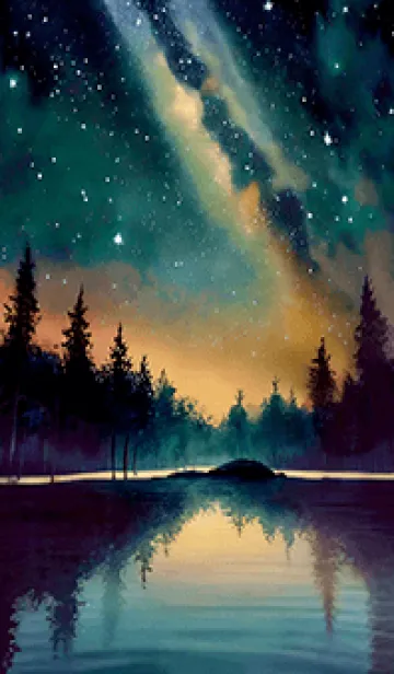 [LINE着せ替え] 穏やかな夜景の着せかえ/562の画像1