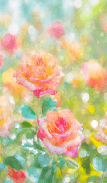 [LINE着せ替え] 薔薇(バラ)の花の着せかえ(R2512)の画像1