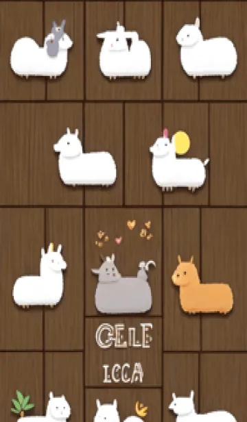 [LINE着せ替え] ランダムなアルパカ 3の画像1