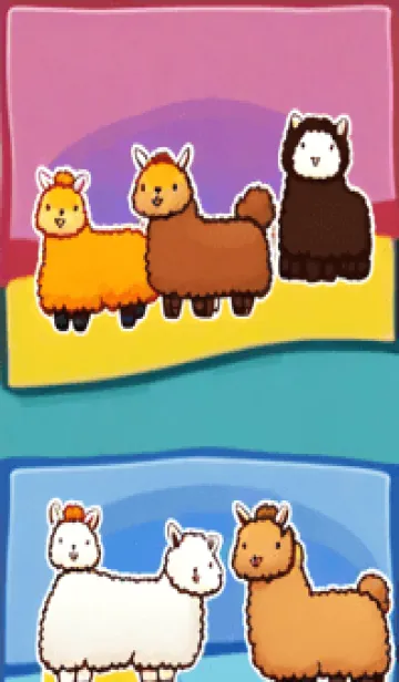 [LINE着せ替え] ランダムなアルパカ 8の画像1