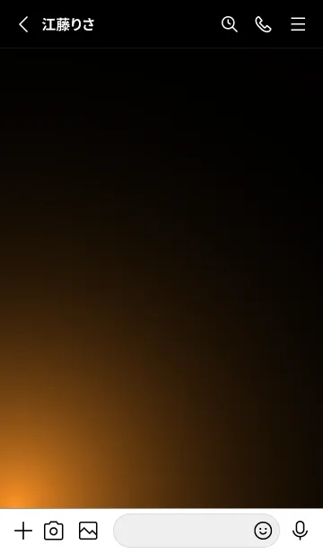 [LINE着せ替え] SUNFLOWERYELLOWLIGHT -MEKYM-の画像2