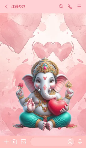 [LINE着せ替え] Ganesha Lover Theme (JP)の画像2