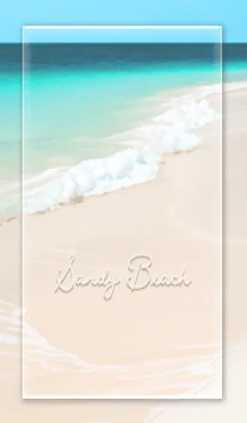 [LINE着せ替え] Gray白い砂02_1の画像1