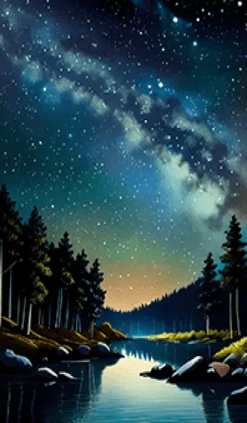 [LINE着せ替え] 穏やかな夜景の着せかえ/576の画像1