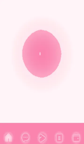 [LINE着せ替え] pink color D51の画像1