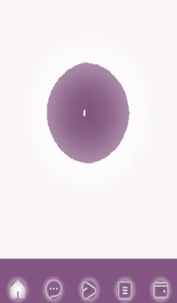 [LINE着せ替え] purple color D53の画像1