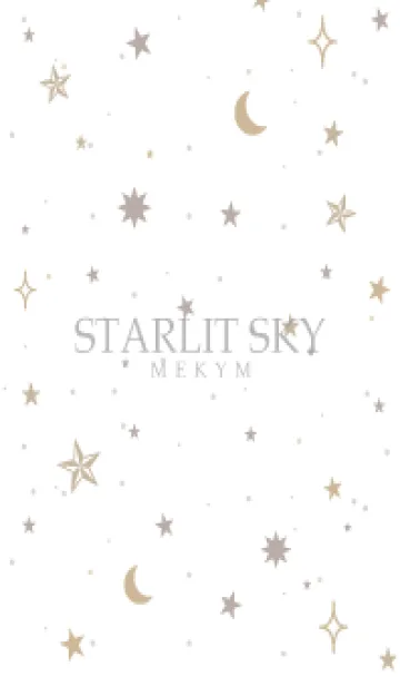 [LINE着せ替え] SIMPLE STARLIT SKY - MEKYM 32の画像1