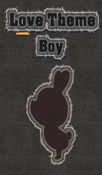 [LINE着せ替え] Rabbit and jeans fabric theme 71の画像1