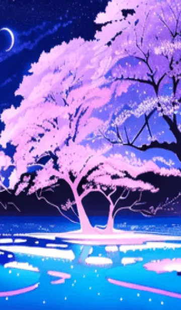 [LINE着せ替え] 冬のサクラ #CHGaS07。の画像1