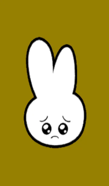 [LINE着せ替え] ぴえん うさぎ 178の画像1