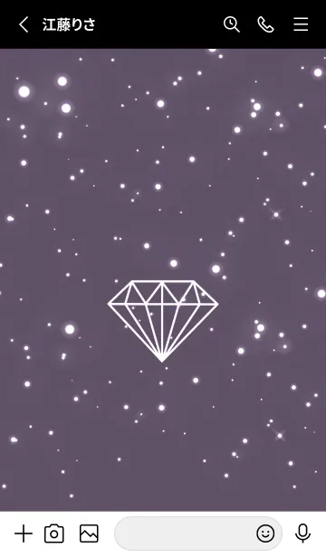 [LINE着せ替え] シャイン ダイヤモンド 95の画像2