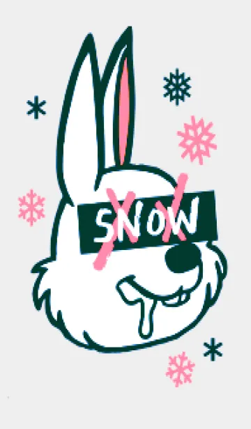 [LINE着せ替え] スノーラビット .68の画像1