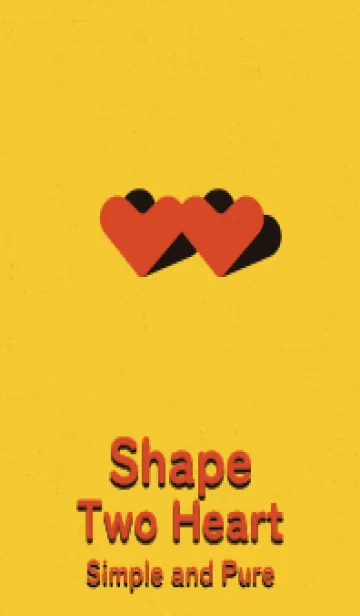 [LINE着せ替え] 2ハートのきせかえ タイガーの画像1